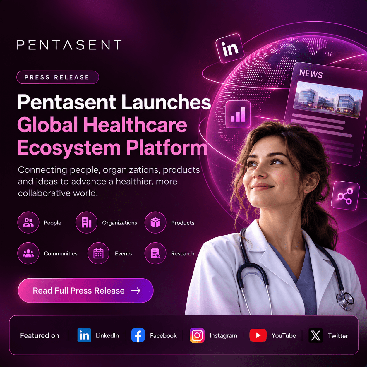 Multi-Channel Social Broadcast Preview
